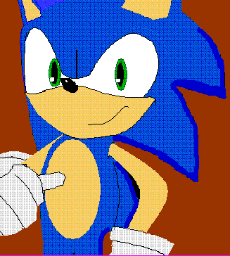 Sonic feito pelo NoobHunter932